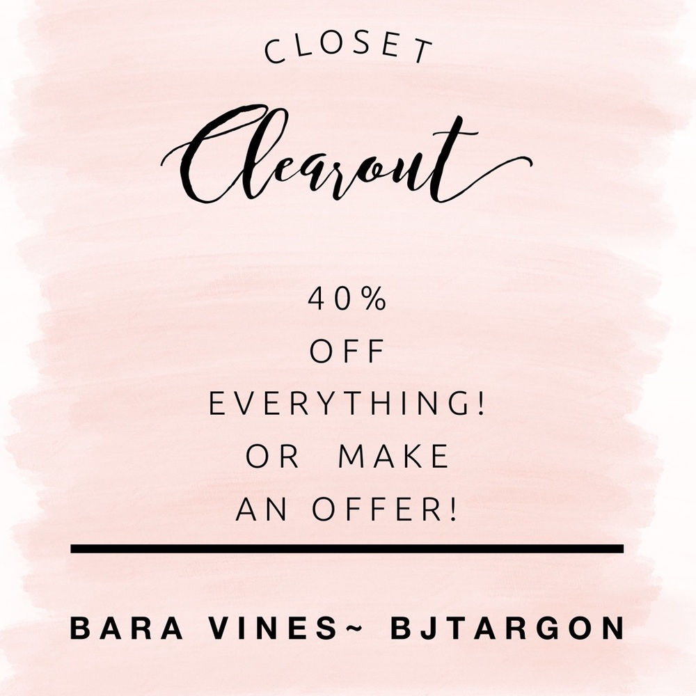 Closet Clear Out🎉